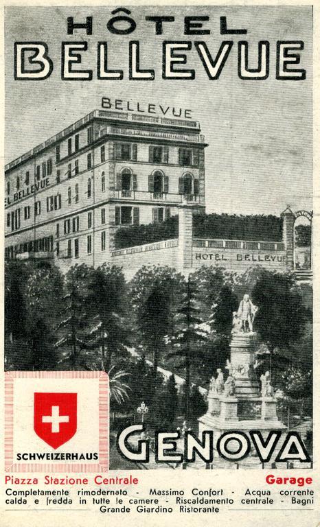 ג'נובה Hotel Bellevue מראה חיצוני תמונה